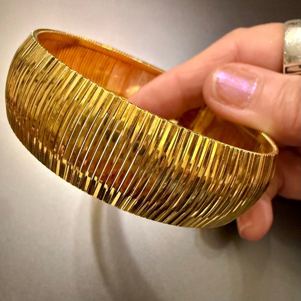 Vintage Lady Remington Bronze Italy Omega Bracelet - Picture 6 of 9